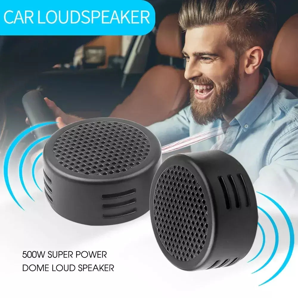 2 pçs 500w tweeter alto-falantes sistema de áudio do carro porta áudio automático música subwoofer modificação eletrônica alto-falante