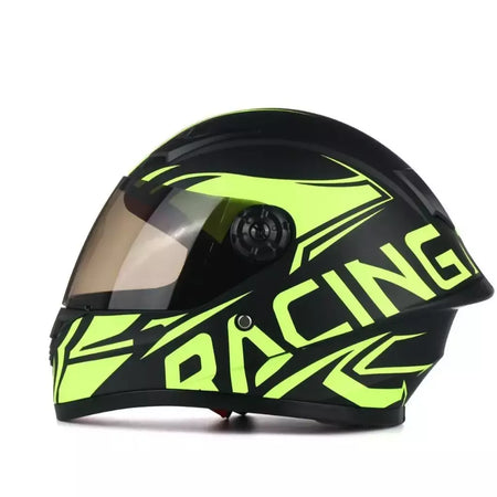 Novo bonito crianças capacete de segurança criança rosto cheio para 4 temporada esportes ao ar livre equitação cabeça ajustável bicicleta motocicleta crianças capacete