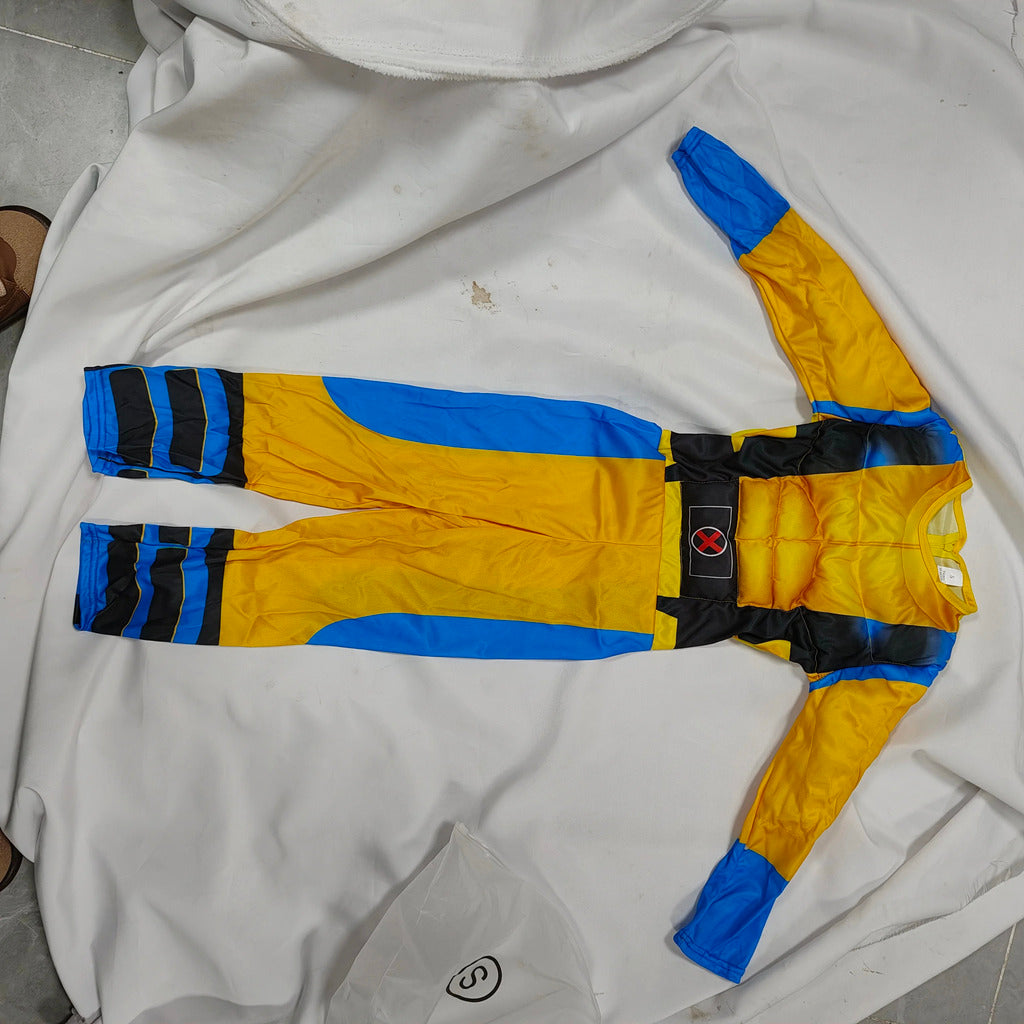 Conjunto de fantasia de super-herói wolverin para halloween, leve e confortável, dramatização, cosplay, festa, performance, diversão, criativa, meninos