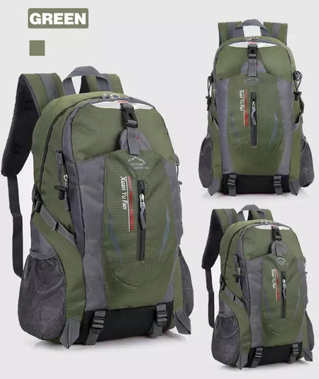 Nova mochila de viagem unissex, feminina e masculina, caminhadas ao ar livre, montanhismo, grande capacidade, leve, ciclismo, acampamento