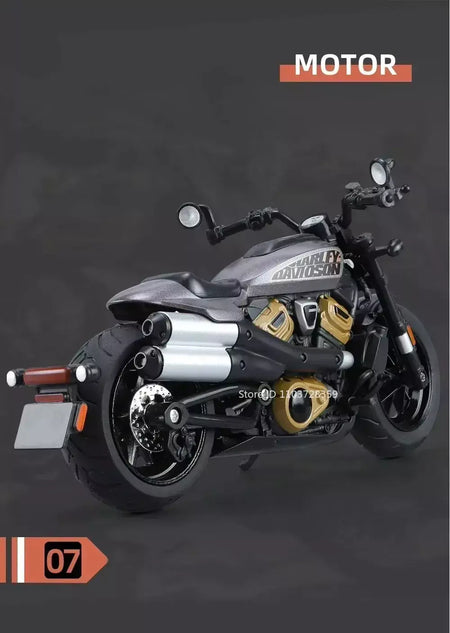 1:12 sportster modelo de brinquedo motocicletas liga diecast nijia ZX-6R motos som luz absorção choque pneus borracha crianças presente