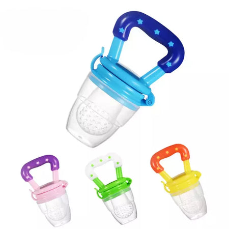 Chupeta alimentador de frutas infantis Brinquedos de dentição Alimentador de alimentos frescos Mamilo de frutas Bolsas de silicone para crianças pequenas, crianças, menino, menina
