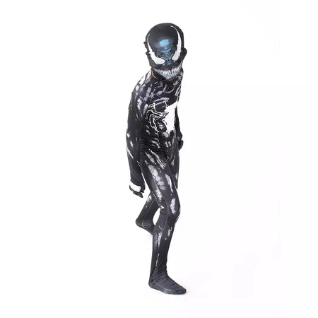 Superheróis cosplay trajes de halloween para novo traje de veneno crianças terno macacão meninos symbiote spidermancostumes