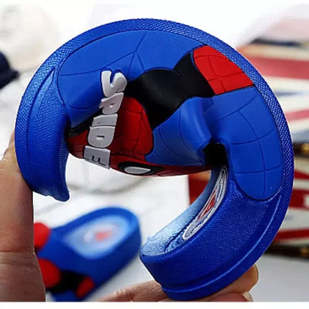 Disney crianças casa chinelos crianças dos desenhos animados spiderman meninos meninas sola macia sapatos antiderrapantes wearable em todas as estações