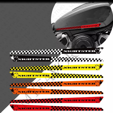 Para harley davidson nightster 975 rh975 adesivos decalques protetor tanque almofada kit joelho corpo fender escudo escape 2022-23