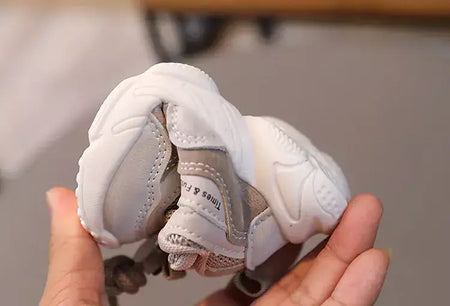 1-3 anos crianças sapatos primavera outono crianças sapatos esportivos da criança tênis unisex meninos meninas escola ao ar livre sapatos casuais