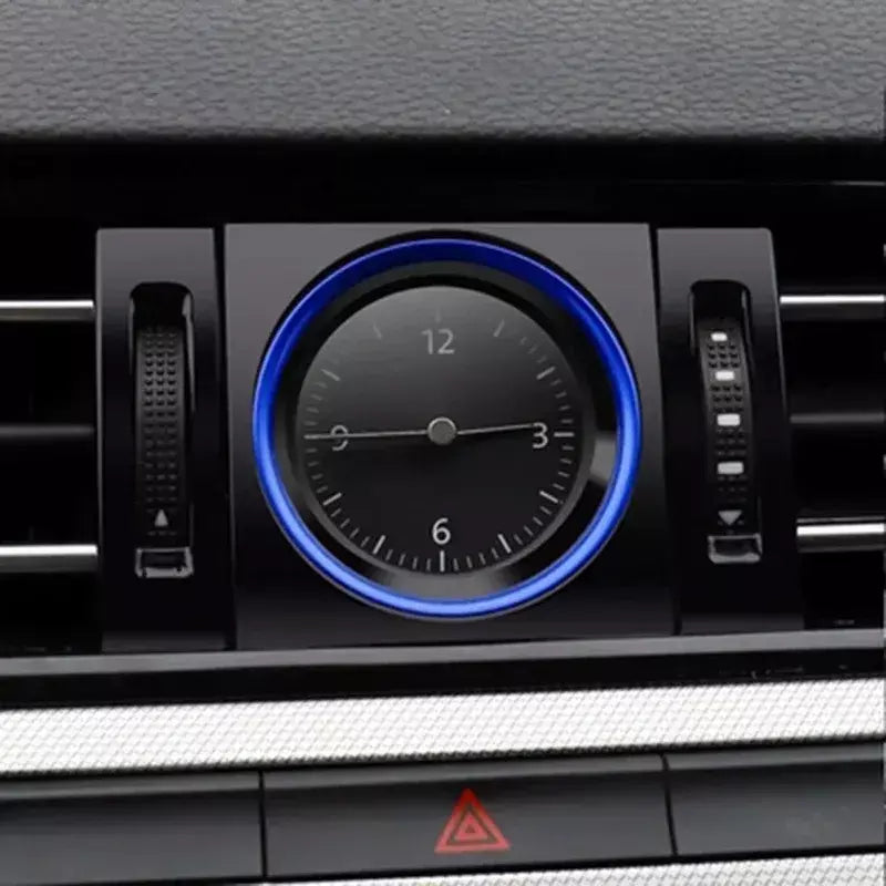 Liga de alumínio decoração anel guarnição capa para volkswagen passat b8 cc 2016-2021 painel centro relógio, acessórios interiores do carro