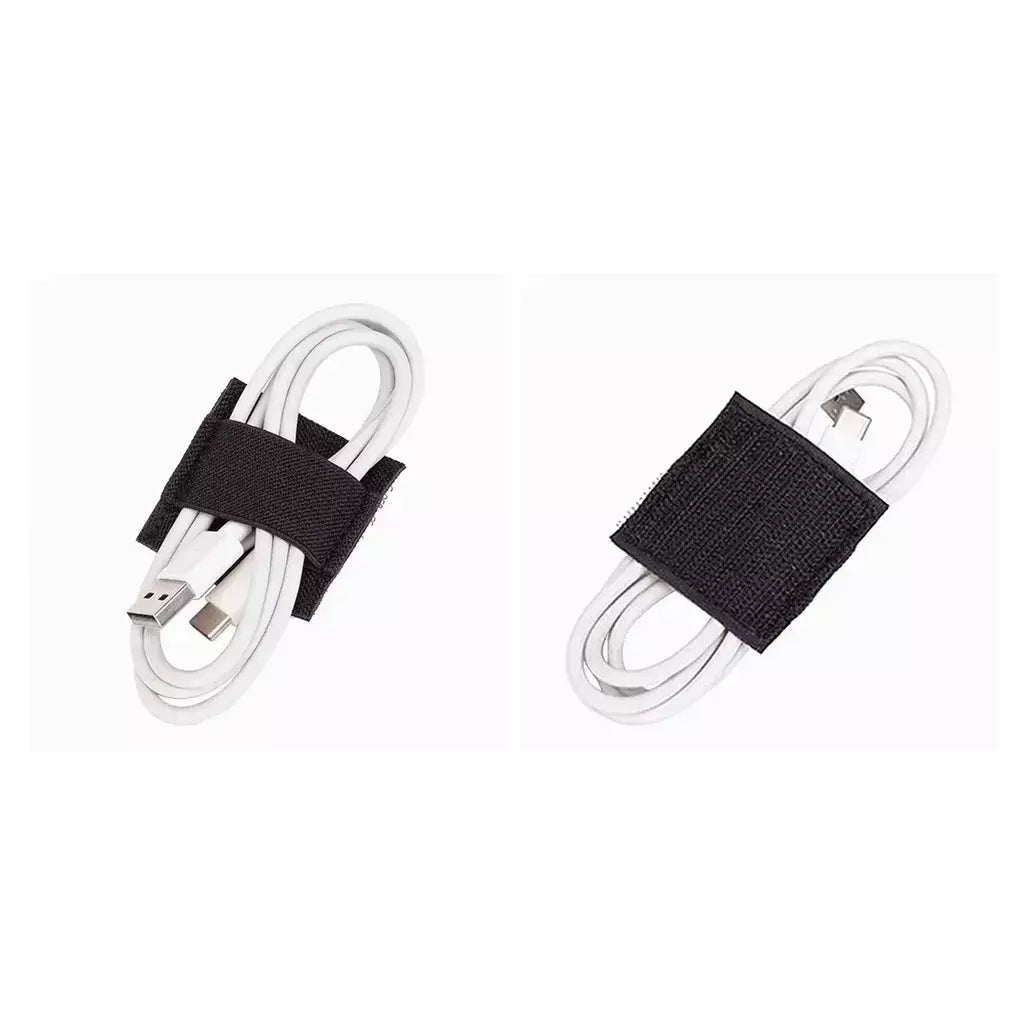 Alça de chicote de fios para fone de ouvido tático, organizador elástico, chicote de fios, gancho, adesivo, capacete, colete, acessórios