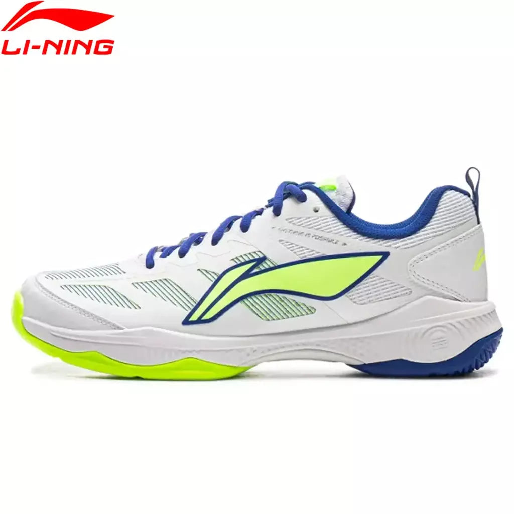 Li-ning unissex gladiador ii sapatos de treinamento de badminton almofada forro de rebote das mulheres dos homens tênis de suporte estável aytv017