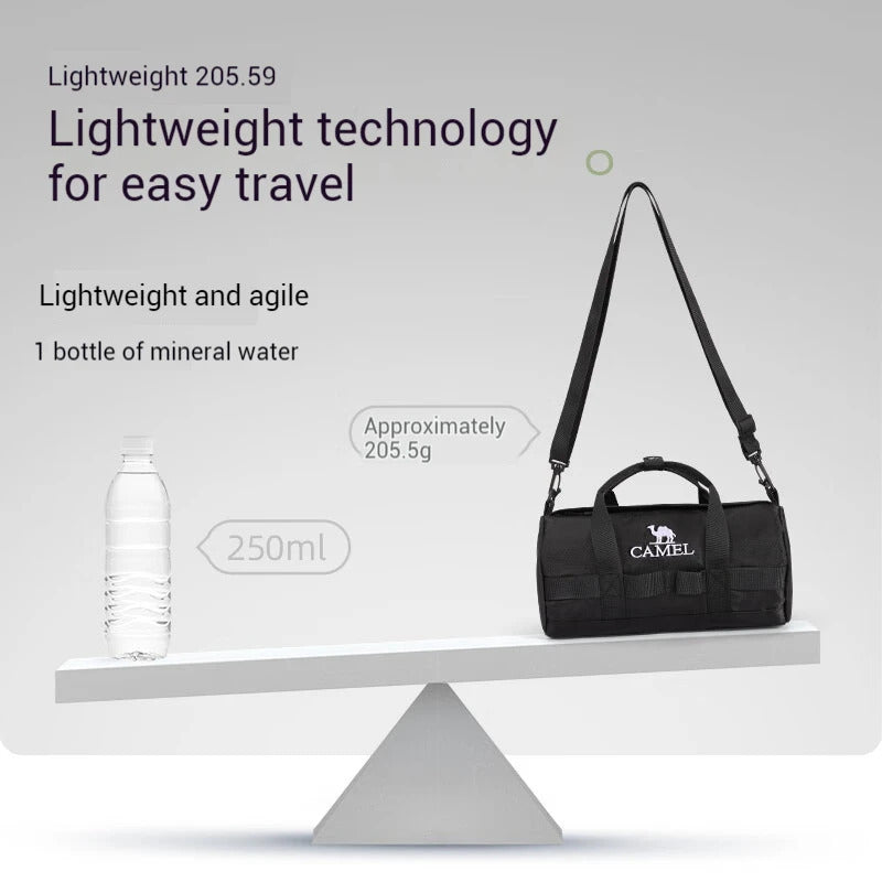 Bolsa de ombro única para esportes ao ar livre Golden Dome, bolsa crossbody fitness na moda, casual para homens e mulheres