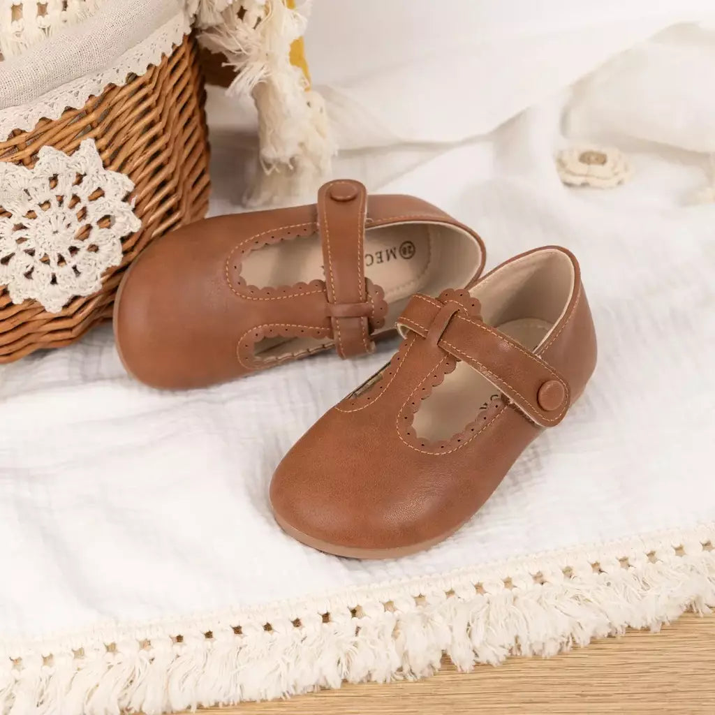 Kidsun criança menina mary jane vestido sapatos ballet apartamentos para crianças menina festa escola sapatos bowknot princesa sapatos