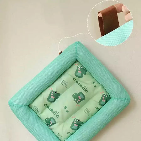 Madden verão resfriamento pet gato cama almofada de gelo cão dormir tapete quadrado para filhote de cachorro cães gatos canil para animais de estimação qualidade superior fresco frio