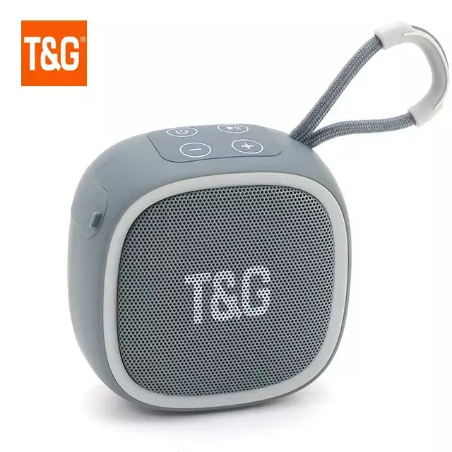 Alto-falante bluetooth tg659 mini alto-falantes portáteis sem fio poderosos tws bt 5.3 caixa de som alto-falante de alta fidelidade suporta cartão tf rádio