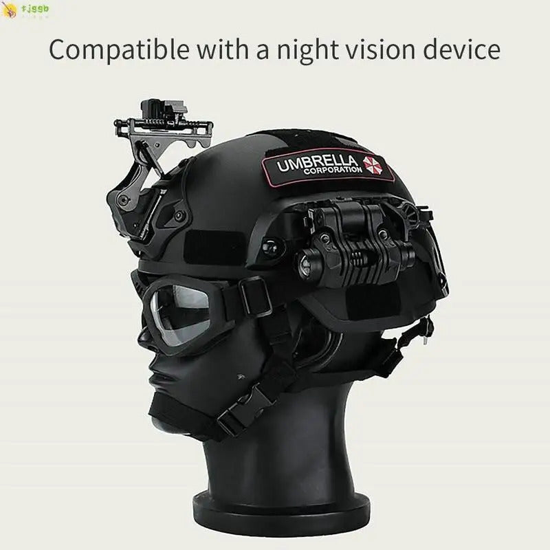 Capacete militar crianças adultos cs guerra jogos cosplay esportes ao ar livre abs engrossado camuflagem capacete do exército cabeça equipamentos de proteção