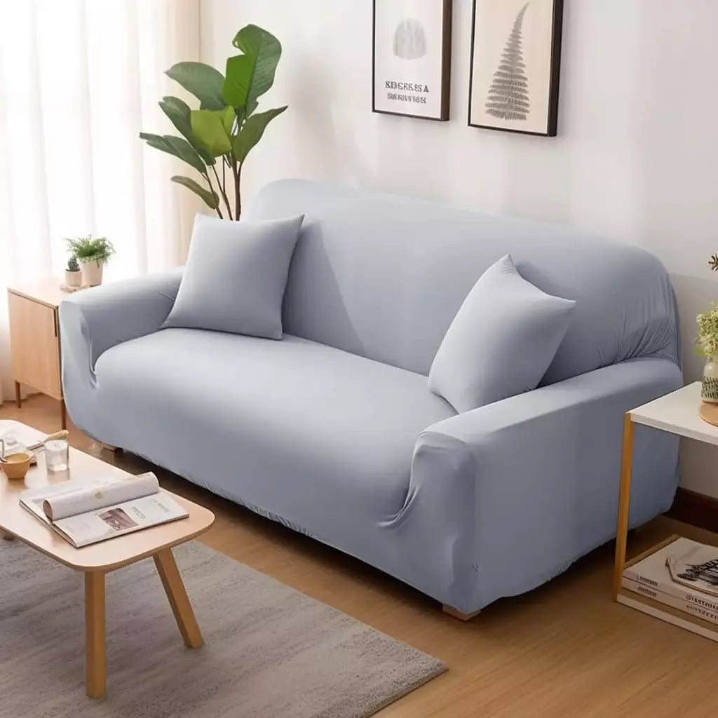 Capas de Sofá Elásticas Monocromáticas para Sala, Espessamento Slipcovers de Canto Seccional, Capa de Sofá, Forma L, Precisa comprar 2Pcs Cover