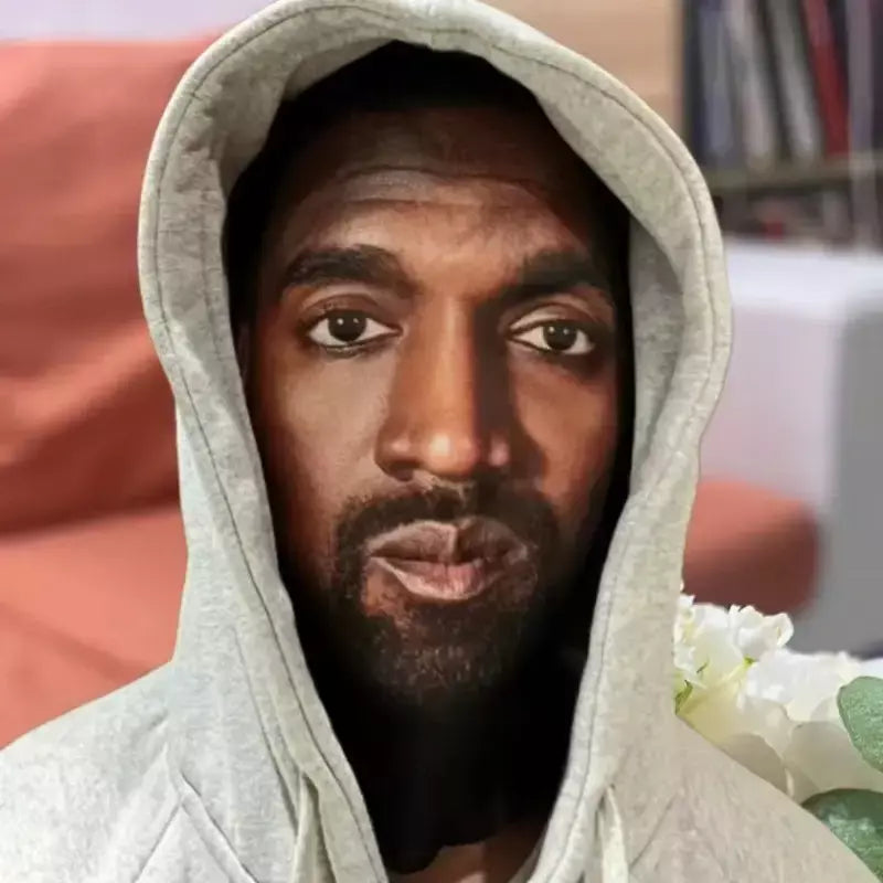 Máscara facial completa celebridade bola-jogo estrela máscara facial simulação kanye shiesty malha máscara para homens fontes de festa cosplay adereços novel