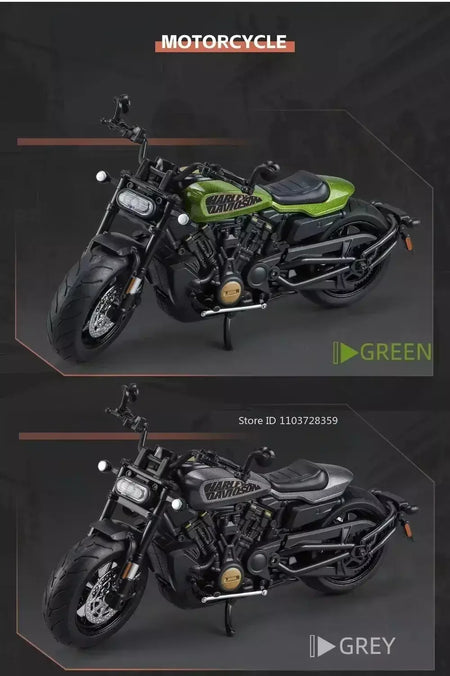 1:12 sportster modelo de brinquedo motocicletas liga diecast nijia ZX-6R motos som luz absorção choque pneus borracha crianças presente
