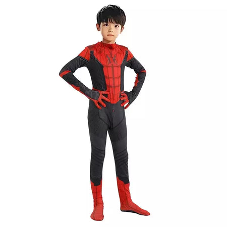 Fantasia de super-herói para festa de halloween, fantasia de festa infantil com máscara para crianças, roupa para performance de festa de carnaval