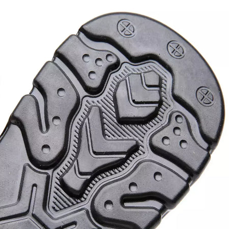 Sandálias Baotou respiráveis masculinas, sapatos de malha oca, leves, antiderrapantes, esportes casuais, ao ar livre, praia, verão