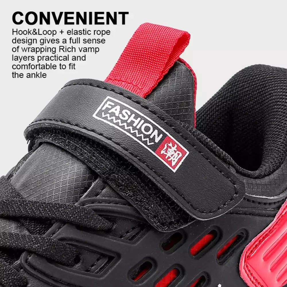 Crianças tênis para meninas meninos respirável esportes tênis de corrida crianças plana casual ao ar livre estudante escola tênis Size28-40