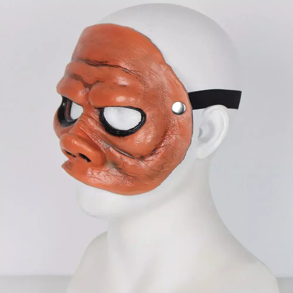 Eye of the Beholder Médico Máscara, Porco Rosto, PU Máscaras de Espuma, Masquerade, Festa de Halloween Costume Props, Engraçado Twilight Zone, Cosplay