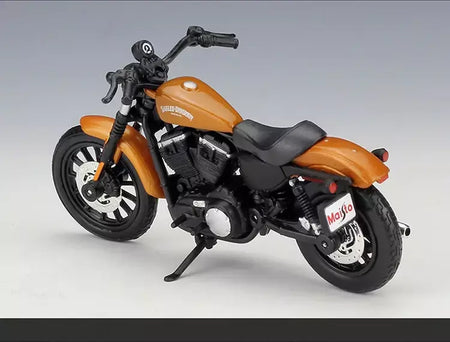Maisto 1:18 harley davidson sportster ferro 883 liga clássico modelo da motocicleta diecast metal motocicleta modelo crianças brinquedos presente