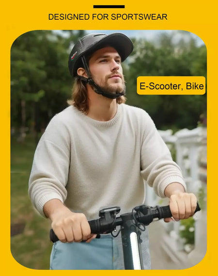 GUDOOK Capacetes de Bicicleta Novo Boné de Beisebol Boné de Pico Capacete de Bicicleta para Adultos Mountain Road Capacetes de Bicicleta Tamanho Ajustável Ciclismo