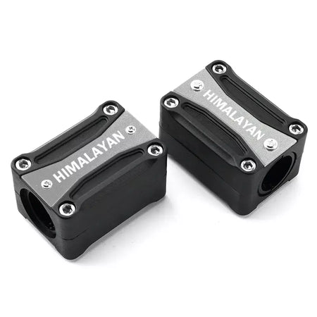 Apto para royal enfield himalayan 400 411 22/25/28mm motocicleta 7 cores barra de acidente do motor proteção pára-choques decorativo guarda bloco