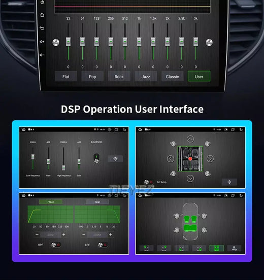 CarPlay Auto Car Radio Multimídia Video Player GPS unidade principal estéreo 4G WIFI jjw ahd