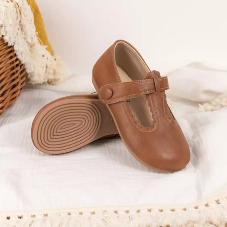 Kidsun criança menina mary jane vestido sapatos ballet apartamentos para crianças menina festa escola sapatos bowknot princesa sapatos