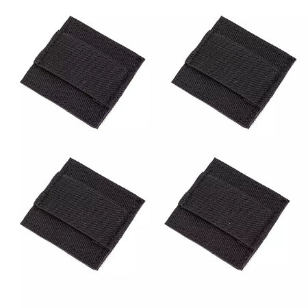 Alça de chicote de fios para fone de ouvido tático, organizador elástico, chicote de fios, gancho, adesivo, capacete, colete, acessórios