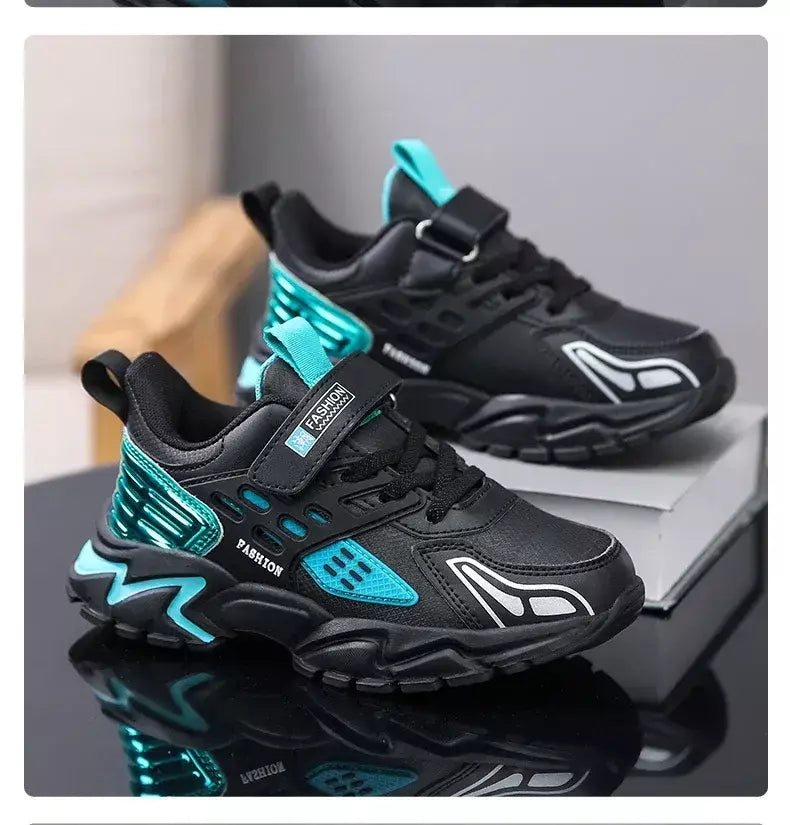 Crianças tênis para meninas meninos respirável esportes tênis de corrida crianças plana casual ao ar livre estudante escola tênis Size28-40