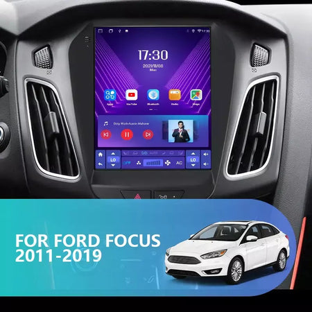 Srnubi 2 din 9.7 "android 13 carplay rádio do carro para ford focus 3 mk 3 2011 2012 - 2019 reprodutor multimídia 2din gps auto estéreo dvd
