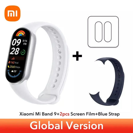 Versão global xiaomi banda inteligente 9 1.62 display amoled spo2 monitoramento 21 dias de vida útil da bateria mais de 150 modos esportivos smartband