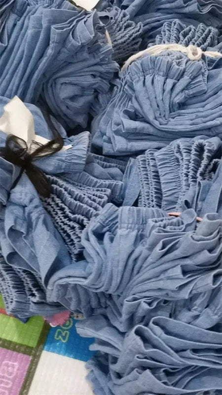 Adorável bebê meninos shorts verão casual denim calças curtas para a criança meninas bolsos design roupas crianças calças jeans 0-24m