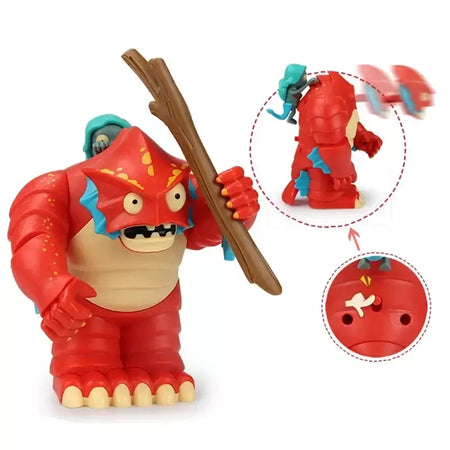 Plantas vs zumbis figura de ação gargantuar dr. zumbi conehead balde de futebol yeti figuras presentes de aniversário crianças brinquedo para meninos