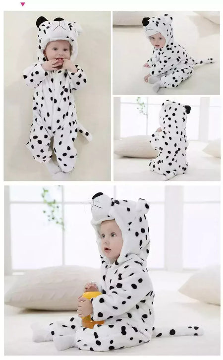 Macacão de flanela para bebés, Macacão Kigurumi, Macaco, Unicórnio, Vaca, Leão, Animal Cosplay, Pijama para 1 a 4 anos Crianças, Meninos, Inverno