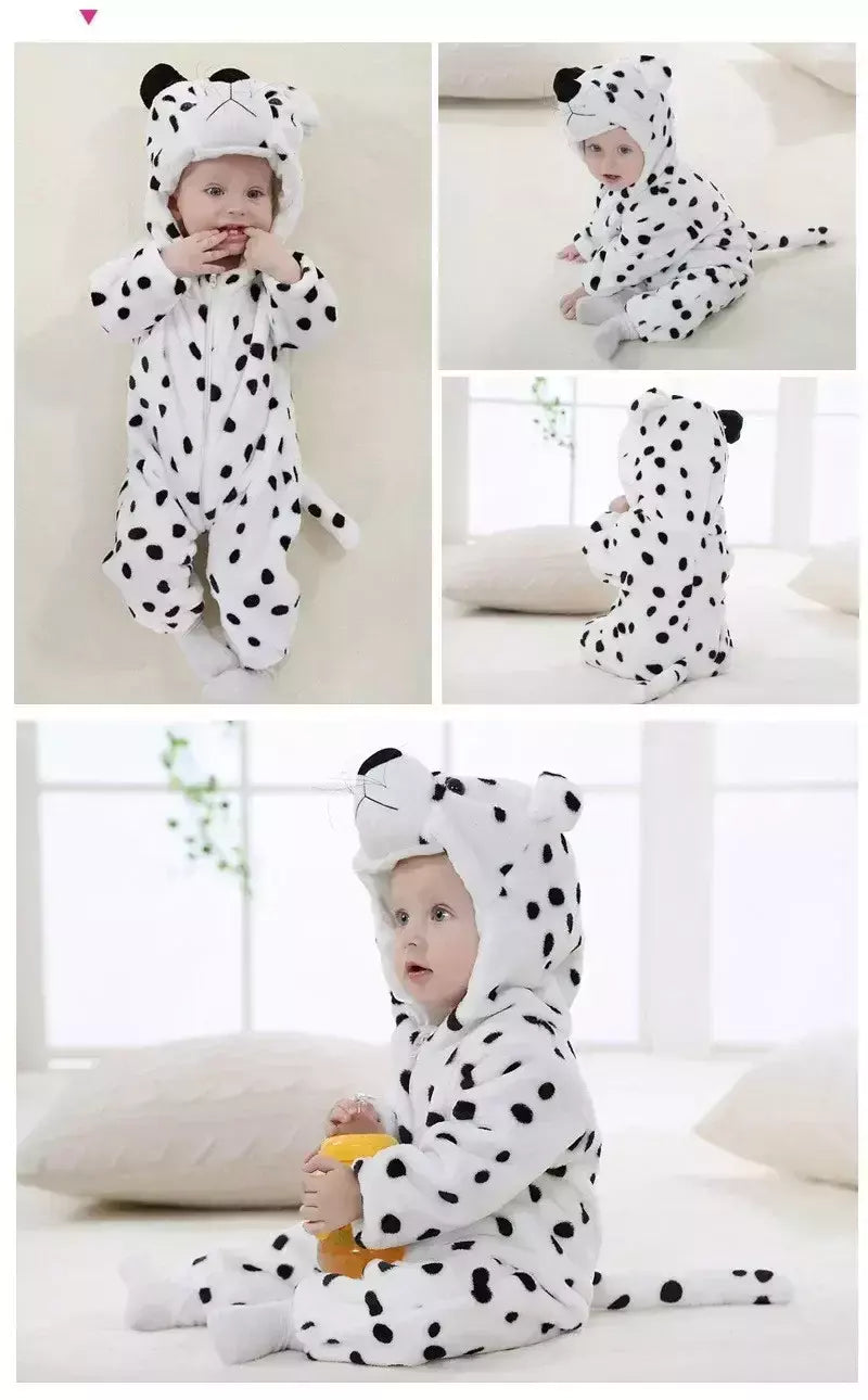 Macacão de flanela para bebés, Macacão Kigurumi, Macaco, Unicórnio, Vaca, Leão, Animal Cosplay, Pijama para 1 a 4 anos Crianças, Meninos, Inverno