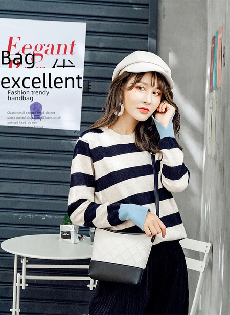 Bolsa de ombro única padrão floral para mulheres, Bolsa de balde pequena, Superfície macia, Material PU, Bolsa Crossbody elegante para senhoras
