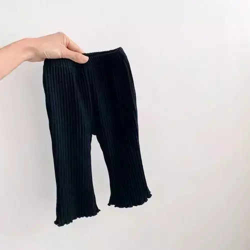 Calças de bebê verão calças finas recém-nascidos menino estiramento da criança meninos menina roupas cor sólida roupas infantis para crianças