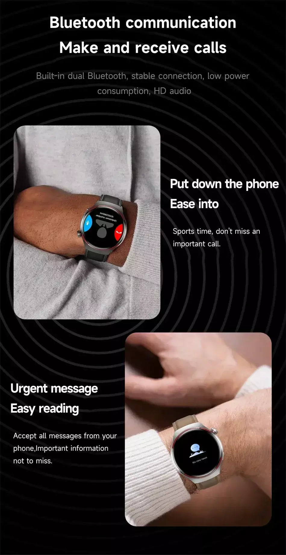 Xiaomi relógio 4 pro relógio inteligente para pro amoled tela hd bluetooth chamada gps nfc freqüência cardíaca esportes smartwatch homem 2024 novo