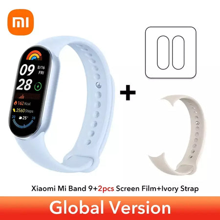 Versão global xiaomi banda inteligente 9 1.62 display amoled spo2 monitoramento 21 dias de vida útil da bateria mais de 150 modos esportivos smartband