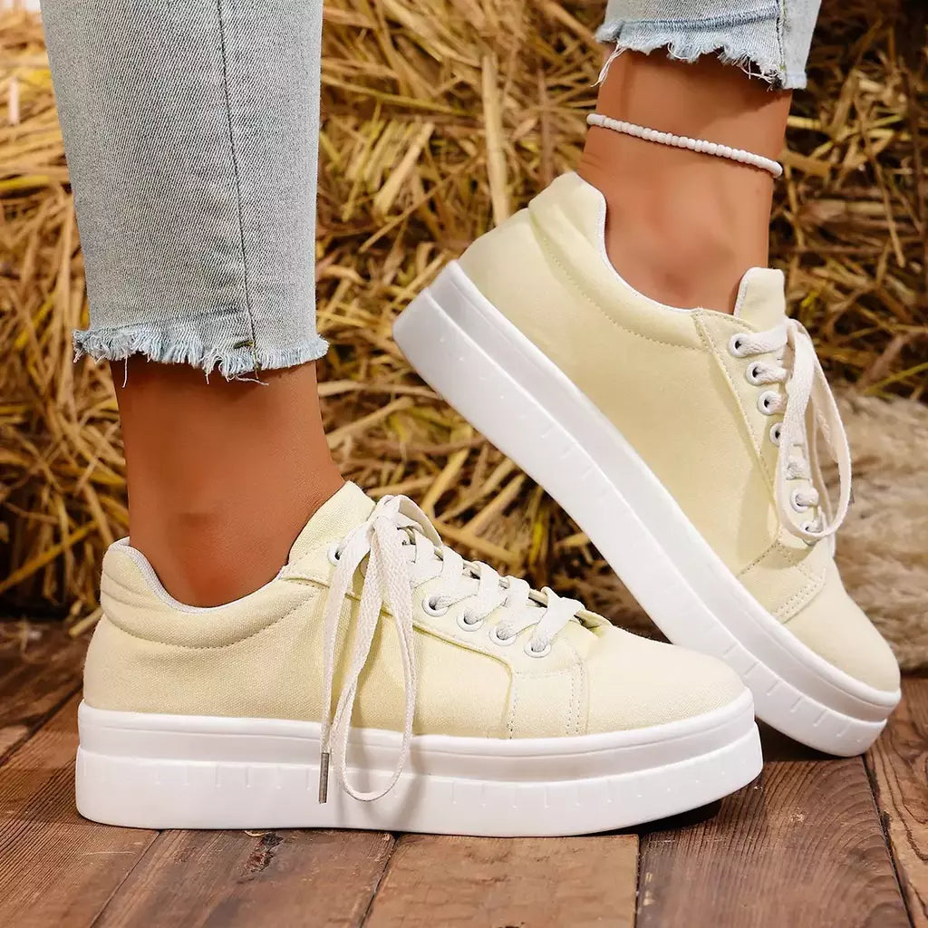 Mulheres tênis 2025 nova moda sapatos casuais femme verão designer tênis feminino rendas até plataforma tênis esporte sapatos femininos