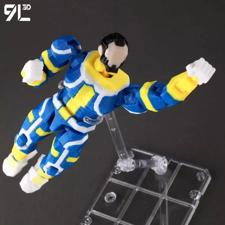 9l3d impresso invincible menino lucky13 manequim13 conquistar lex allen super-heróis anime brinquedos figuras de ação manequim modelo ornamentos
