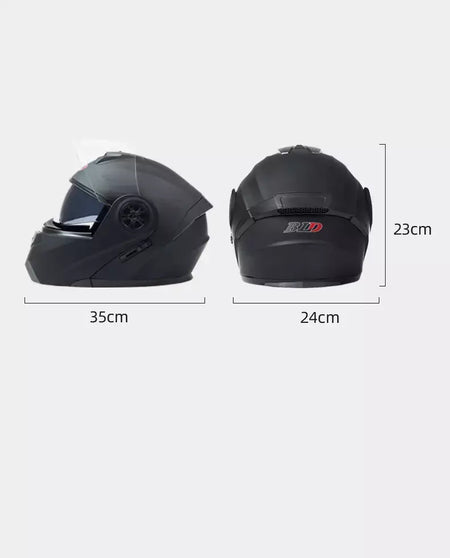 DOT Aprovado Capacete de corrida de motocicleta, lente dupla legal, cara cheia, piloto quente, modular, inverno