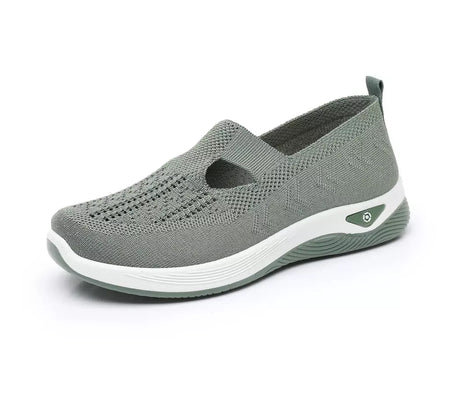 2025 tênis feminino respirável deslizamento em sapatos de caminhada malha baixa superior das mulheres sapatos vulcanizados sola macia sapatos femininos leves