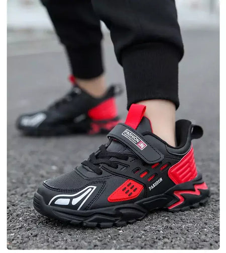 Crianças tênis para meninas meninos respirável esportes tênis de corrida crianças plana casual ao ar livre estudante escola tênis Size28-40