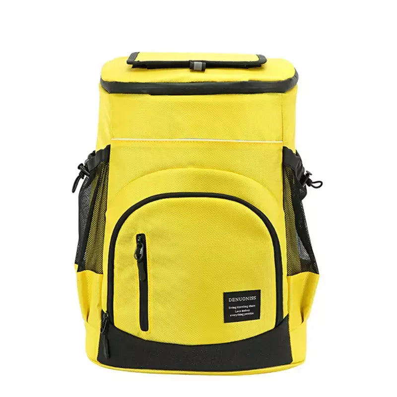 Mochila Refrigerador Isolado Macio, 30L, Saco Térmico, Refrigerador Térmico, Viagem, Exterior, Praia, Cerveja, Geladeira