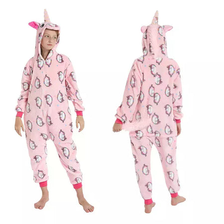 Miniso Cosplay Costumes para crianças, pijama animal, ponto, dinossauro, panda, unicórnio, kigurumi, halloween, meninos, meninas, crianças