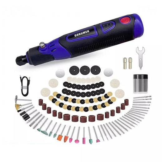 Mini furadeira elétrica multifuncional, moedor de 3 velocidades, ferramenta elétrica usb com caneta de gravação e conjunto de acessórios, ferramenta rotativa diy para casa